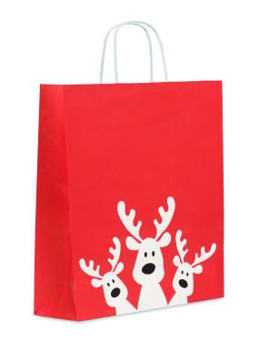 Logo trade corporate gift photo of: Gift paper bag large